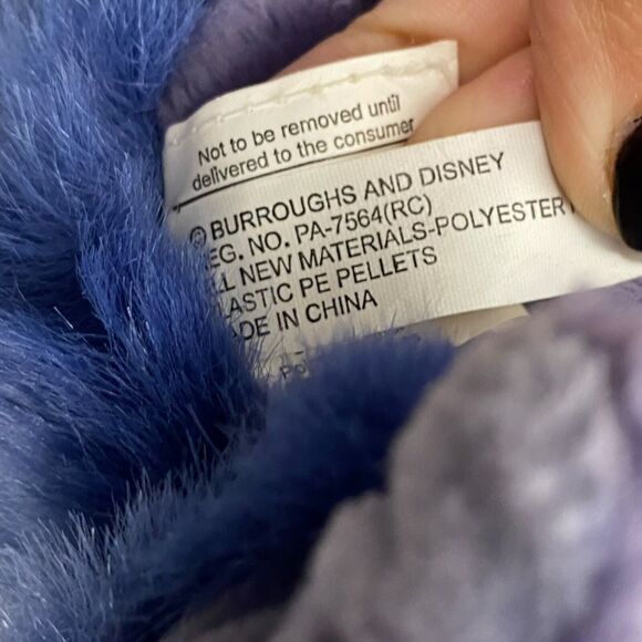 Disney TERK Baby 13" Gorilla Ape Blue Soft Bean Plush Tarzan 380 - Picture 7 of 9